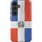 Dominican Republic Flag Distressed Galaxy S24 Plus Impact Case